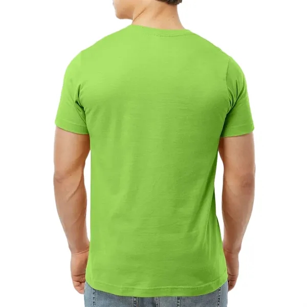 Unisex premium quality fine jersey short sleeve t-shirt with double-needle stitching... from ASI 39552 BEL Promo