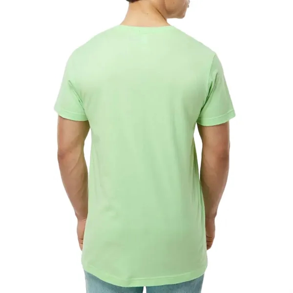 Unisex premium quality fine jersey short sleeve t-shirt with double-needle stitching... from ASI 39552 BEL Promo