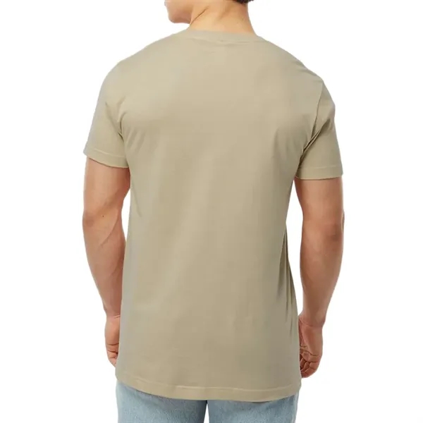 Unisex premium quality fine jersey short sleeve t-shirt with double-needle stitching... from ASI 39552 BEL Promo