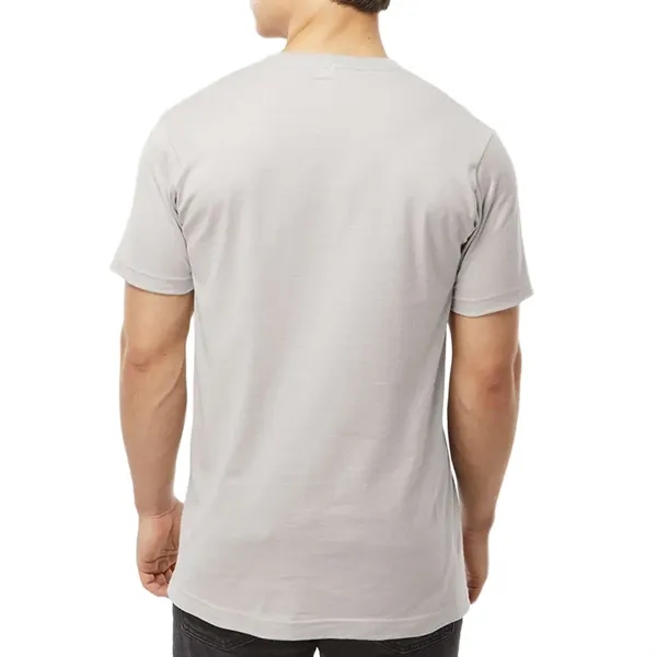 Unisex premium quality fine jersey short sleeve t-shirt with double-needle stitching... from ASI 39552 BEL Promo