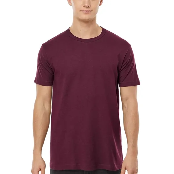 Unisex premium quality fine jersey short sleeve t-shirt with double-needle stitching... from ASI 39552 BEL Promo