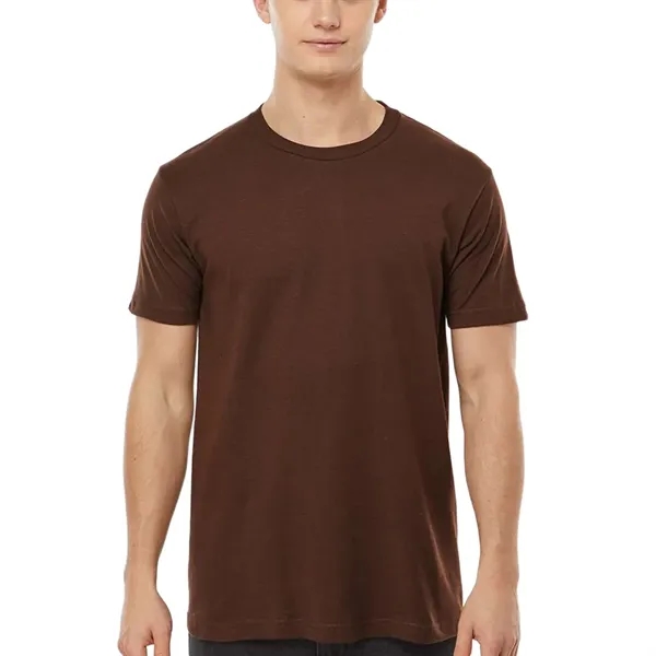 Unisex premium quality fine jersey short sleeve t-shirt with double-needle stitching... from ASI 39552 BEL Promo