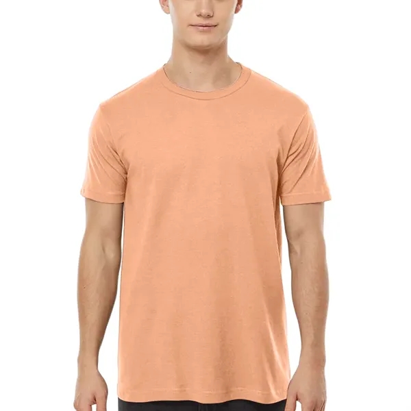 Unisex premium quality fine jersey short sleeve t-shirt with double-needle stitching... from ASI 39552 BEL Promo