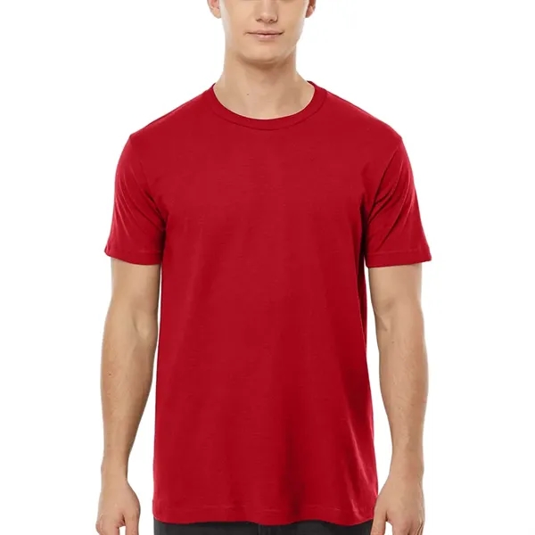 Unisex premium quality fine jersey short sleeve t-shirt with double-needle stitching... from ASI 39552 BEL Promo