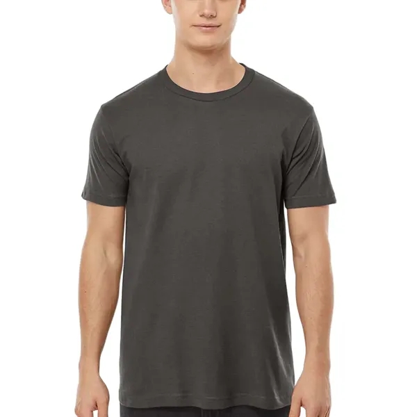 Unisex premium quality fine jersey short sleeve t-shirt with double-needle stitching... from ASI 39552 BEL Promo