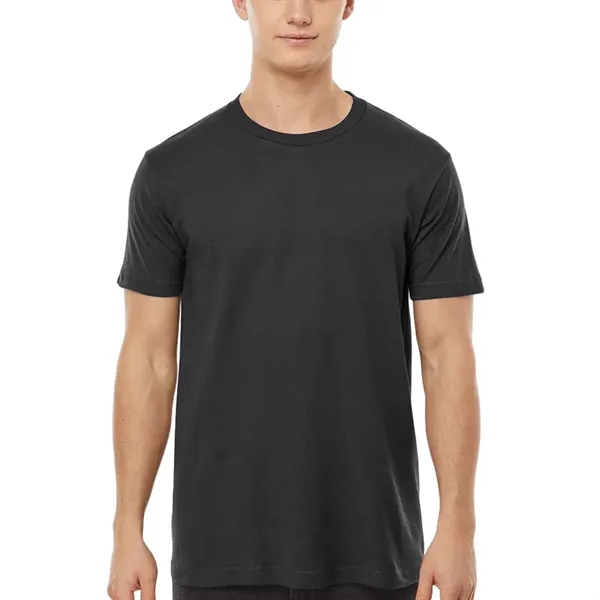 Unisex premium quality fine jersey short sleeve t-shirt with double-needle stitching... from ASI 39552 BEL Promo