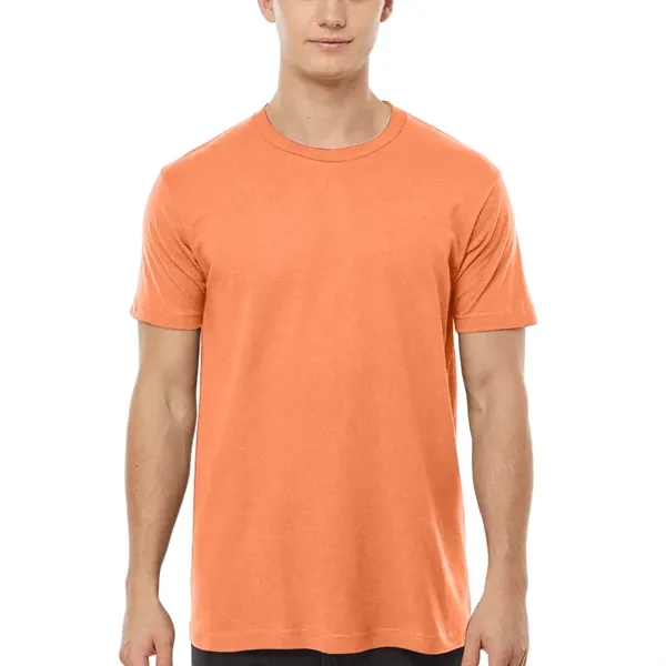 Unisex premium quality fine jersey short sleeve t-shirt with double-needle stitching... from ASI 39552 BEL Promo