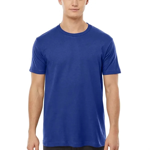 Unisex premium quality fine jersey short sleeve t-shirt with double-needle stitching... from ASI 39552 BEL Promo