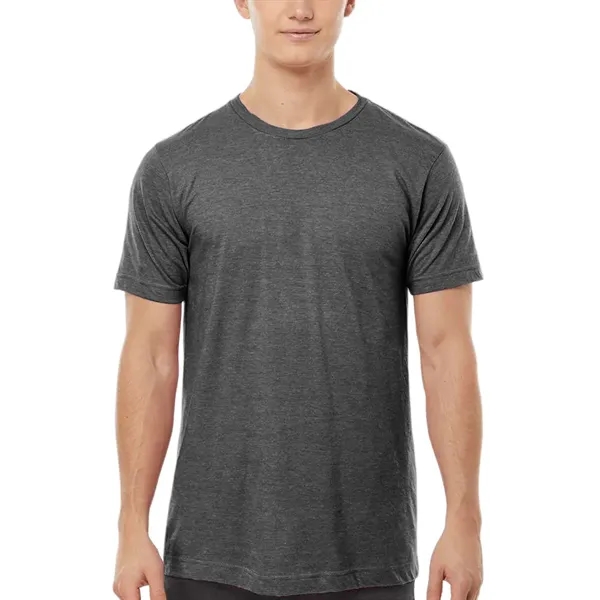 Unisex premium quality fine jersey short sleeve t-shirt with double-needle stitching... from ASI 39552 BEL Promo