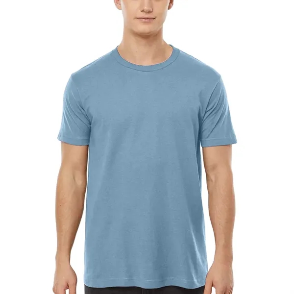 Unisex premium quality fine jersey short sleeve t-shirt with double-needle stitching... from ASI 39552 BEL Promo