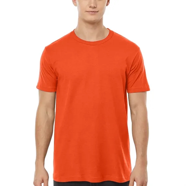 Unisex premium quality fine jersey short sleeve t-shirt with double-needle stitching... from ASI 39552 BEL Promo