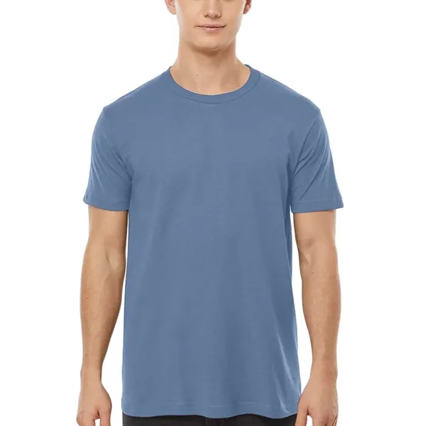 Unisex premium quality fine jersey short sleeve t-shirt with double-needle stitching... from ASI 39552 BEL Promo