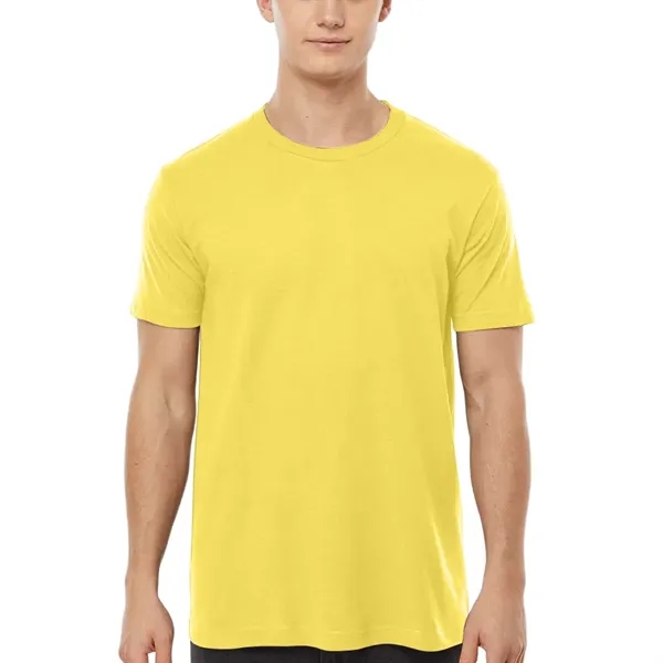 Unisex premium quality fine jersey short sleeve t-shirt with double-needle stitching... from ASI 39552 BEL Promo