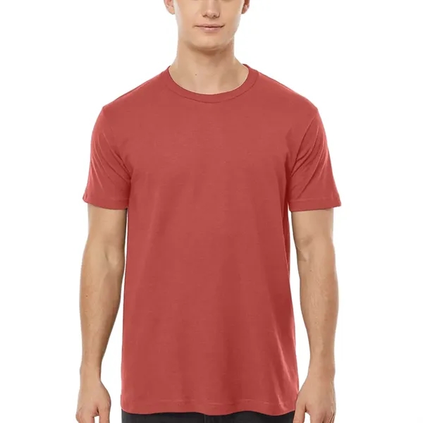 Unisex premium quality fine jersey short sleeve t-shirt with double-needle stitching... from ASI 39552 BEL Promo