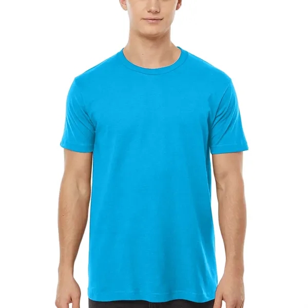 Unisex premium quality fine jersey short sleeve t-shirt with double-needle stitching... from ASI 39552 BEL Promo