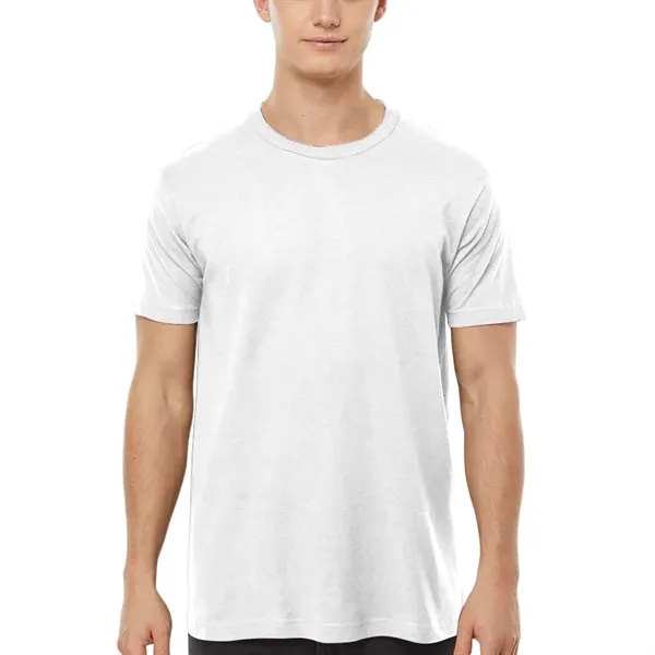 Unisex premium quality fine jersey short sleeve t-shirt with double-needle stitching... from ASI 39552 BEL Promo