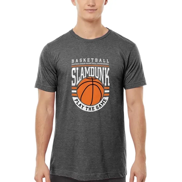 Unisex premium quality fine jersey short sleeve t-shirt with double-needle stitching... from ASI 39552 BEL Promo