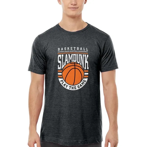 Unisex premium quality fine jersey short sleeve t-shirt with double-needle stitching... from ASI 39552 BEL Promo