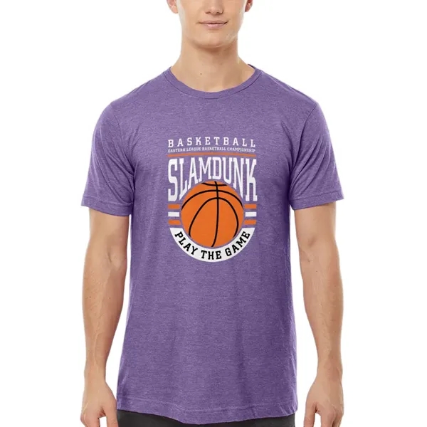 Unisex premium quality fine jersey short sleeve t-shirt with double-needle stitching... from ASI 39552 BEL Promo