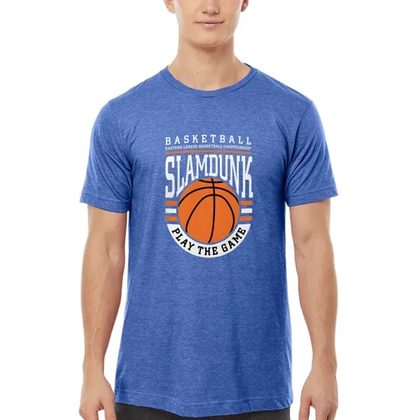 Unisex premium quality fine jersey short sleeve t-shirt with double-needle stitching... from ASI 39552 BEL Promo