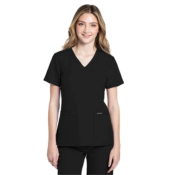 Cherokee - WW Originals Ultra - Women's 2-Pocket V-Neck Top... from ASI 86018 Scrub Authority / Uniform Stores