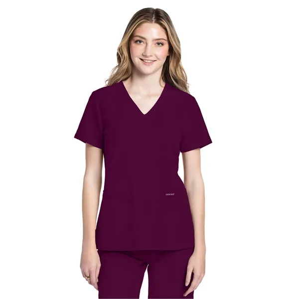 Cherokee - WW Originals Ultra - Women's 2-Pocket V-Neck Top... from ASI 86018 Scrub Authority / Uniform Stores
