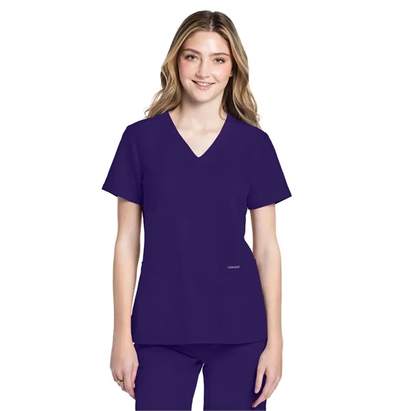 Cherokee - WW Originals Ultra - Women's 2-Pocket V-Neck Top... from ASI 86018 Scrub Authority / Uniform Stores
