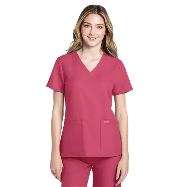 Cherokee - WW Originals Ultra - Women's 2-Pocket V-Neck Top... from ASI 86018 Scrub Authority / Uniform Stores