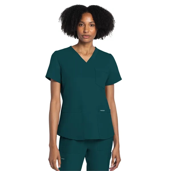 Cherokee - WW Originals Ultra - Women's 3-Pocket V-Neck Top... from ASI 86018 Scrub Authority