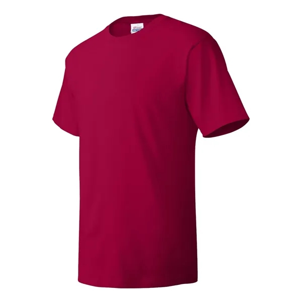 100% ComfortSoft® cotton T-shirt with tag-free neck label, shoulder-to-shoulder taping, and... from ASI 84358 S&S Activewear