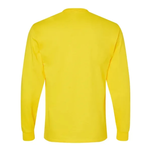 Long sleeve T-shirt made of 100% ComfortSoft® cotton with shoulder-to-shoulder taping... from ASI 84358 S&S Activewear