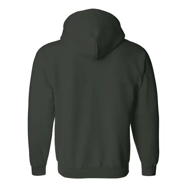 8.0 oz., 50% cotton / 50% polyester full-zip hooded sweatshirt. Blank... from ASI 84358 S&S Activewear
