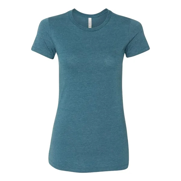 Women's cotton t-shirt with longer length body and shoulder taping. Blank... from ASI 84358 S&S Activewear