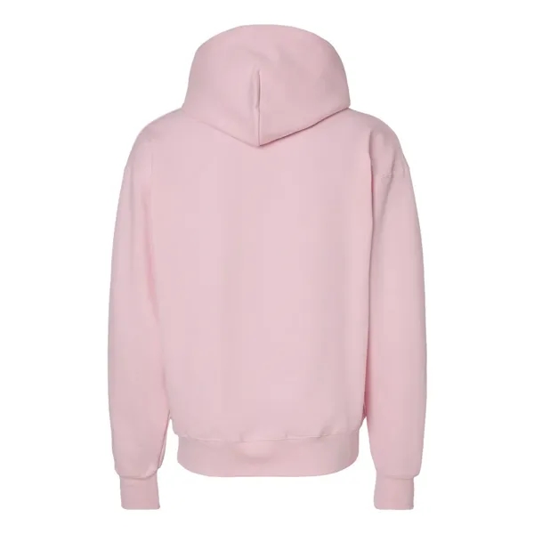 Extra heavyweight cotton/polyester pullover hoodie with double-needle stitching.... from ASI 84358 S&S Activewear