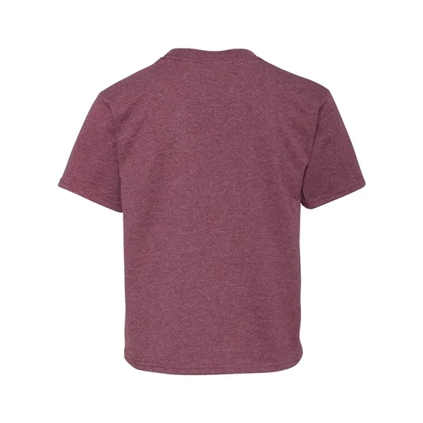 Youth 5.6 oz., 50% cotton / 50% polyester t-shirt. Blank product.... from ASI 84358 S&S Activewear