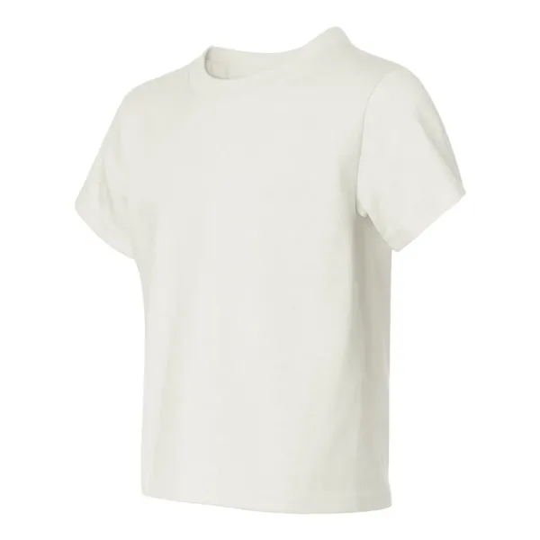 Youth 5.6 oz., 50% cotton / 50% polyester t-shirt. Blank product.... from ASI 84358 S&S Activewear