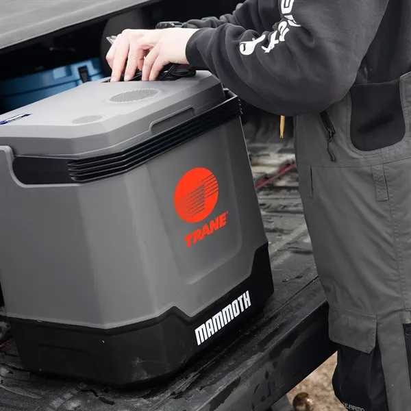 34-quart AC/DC cooler plugs into a standard wall outlet or a... from ASI 46170 Compass Industries Inc