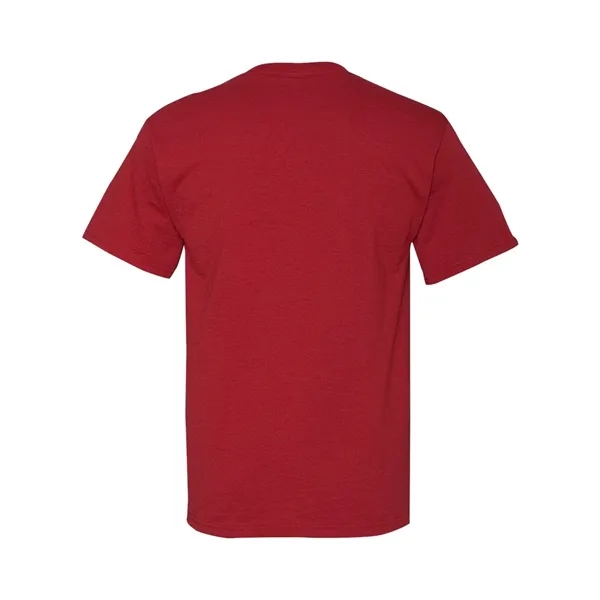 Adult heavyweight T-shirt with shoulder to shoulder taping. Blank product.... from ASI 84358 S&S Activewear