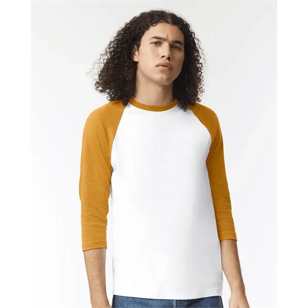 American Apparel Unisex CVC Raglan Tee... from ASI 84358 S&S Activewear