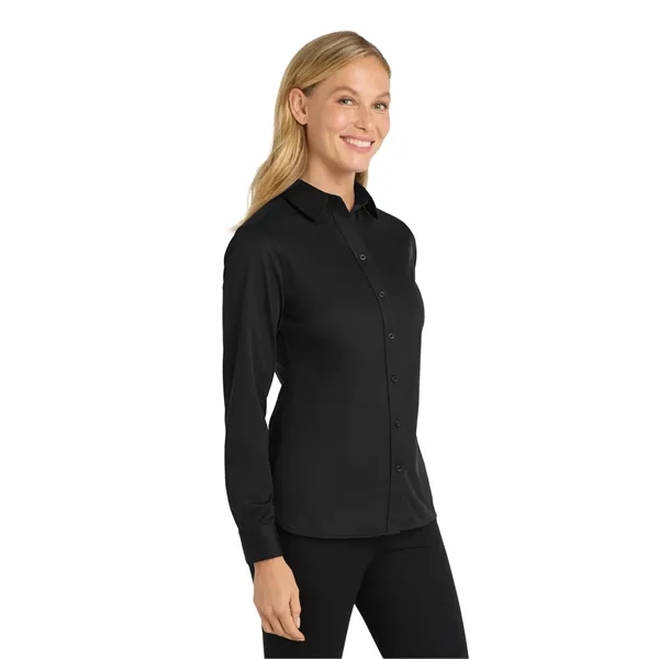 Port Authority Ladies Dimension Knit Dress Shirt.... from ASI 84863 SanMar