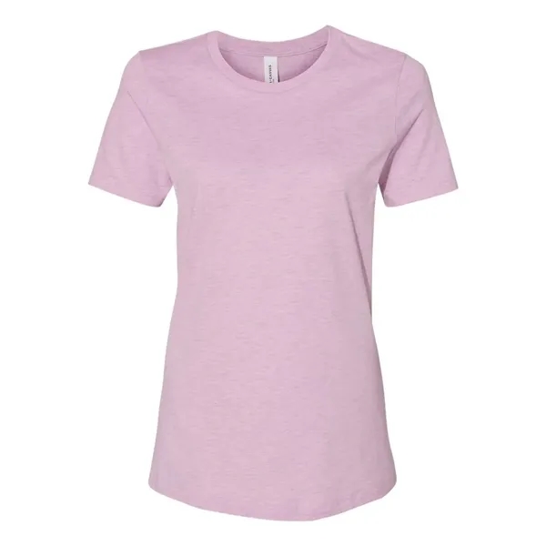 BELLA + CANVAS Women's Relaxed Fit Heather CVC Tee... from ASI 84358 S&S Activewear