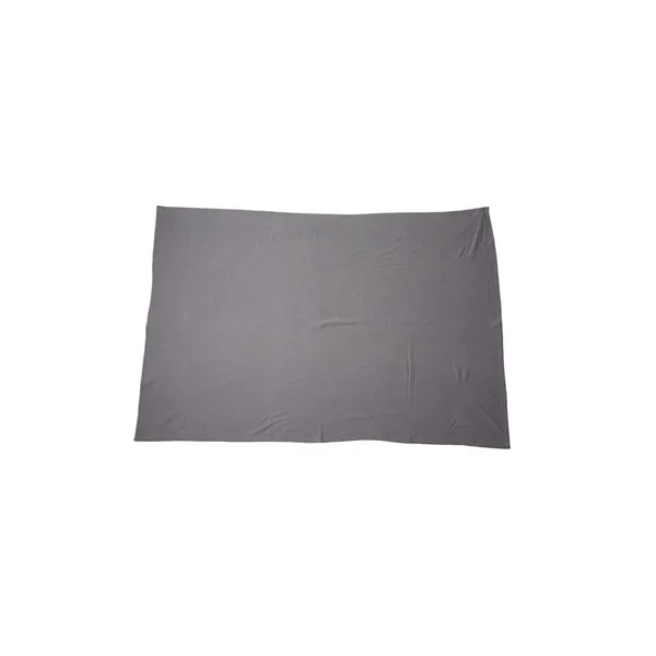 58" x 84" blanket made of a special blend of 52/48... from ASI 84358 S&S Activewear