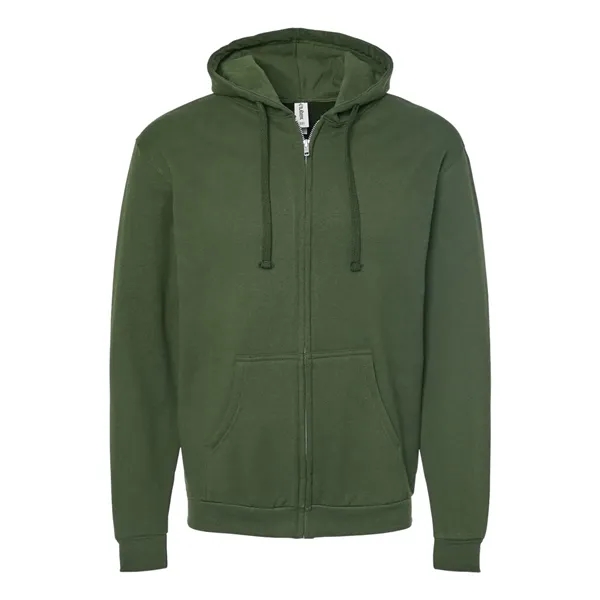 Tultex Unisex Full-Zip Hooded Sweatshirt... from ASI 84358 S&S Activewear