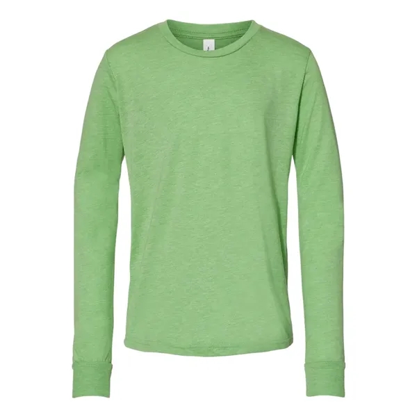 BELLA + CANVAS Youth Triblend Long Sleeve Tee... from ASI 84358 S&S Activewear