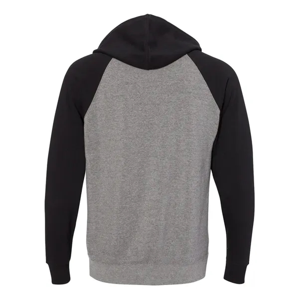 Independent Trading Co. Unisex Special Blend Raglan Hooded Pullover Sweatshirt, blank.... from ASI 84358 S&S Activewear