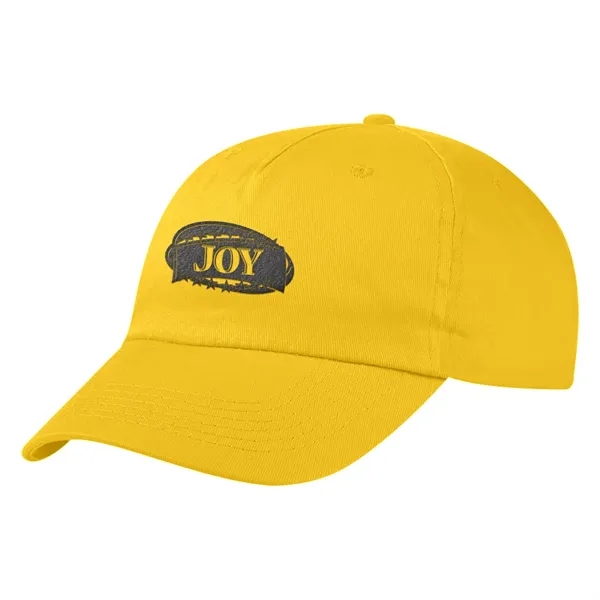 100% Cotton Twill Cap, 5 Panel, Medium Profile, Unstructured Crown &... from ASI 61125 Hit Promotional Products / Hit®