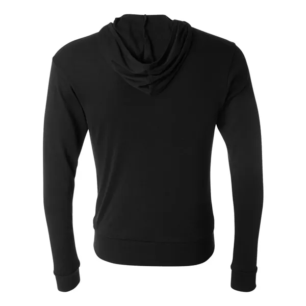Unisex lightweight hooded full-zip t-shirt. Blank product.... from ASI 84358 S&S Activewear