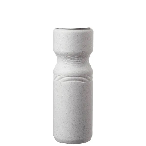 Plastic water bottle molded from recycled high density polyethylene with a... from ASI 39552 BEL Promo