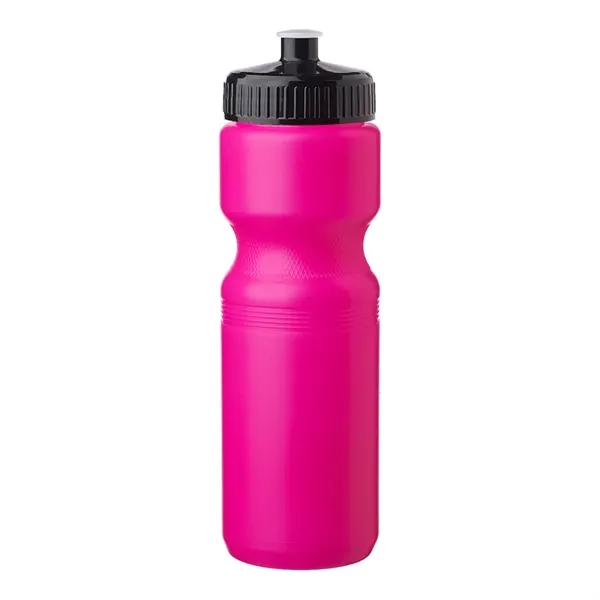 Plastic water bottle molded from recycled high density polyethylene with a... from ASI 39552 BEL Promo