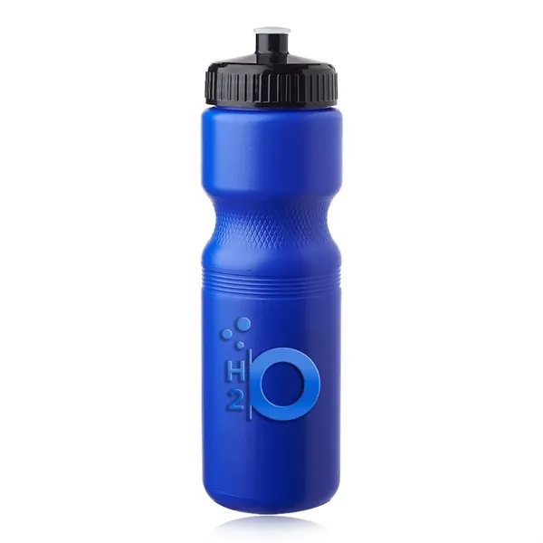 Plastic water bottle molded from recycled high density polyethylene with a... from ASI 39552 BEL Promo